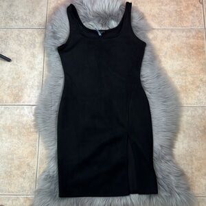 Iris Black Mini Dress